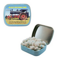 Small Light Blue Mint Tin Filled w/ Sugar Free Gum